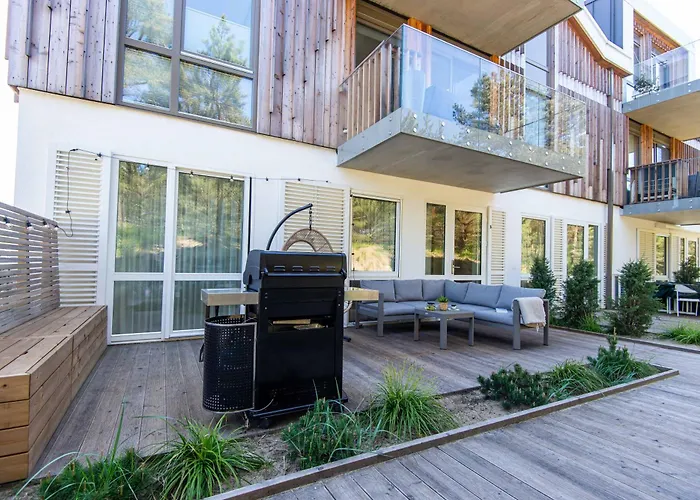 Pinecone Terrace - 2 Bedrooms Apartment With Terrace Nida